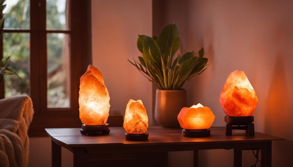 Transforma la energía de tu hogar con las lámparas de sal del Himalaya